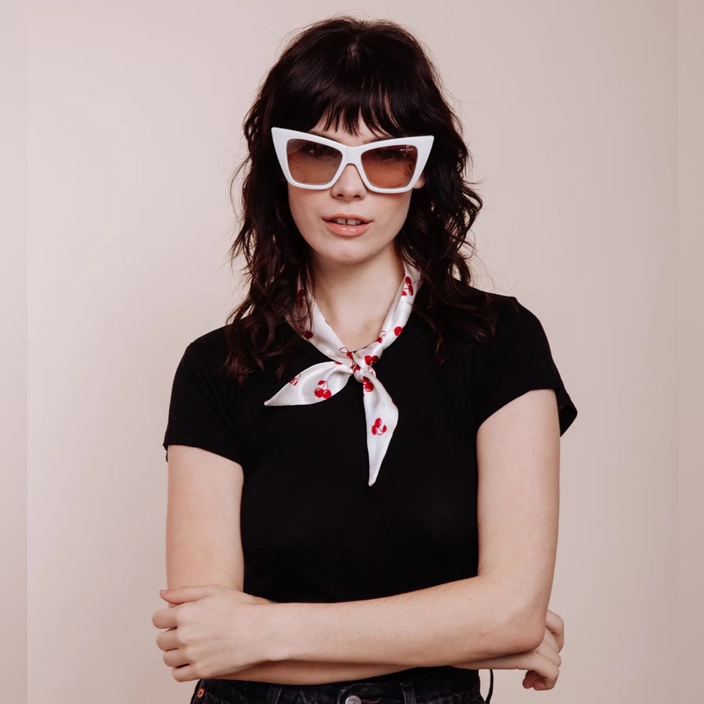 NEW with tag I’M WITH THE BAND Cherry Bomb - Scarf Tie